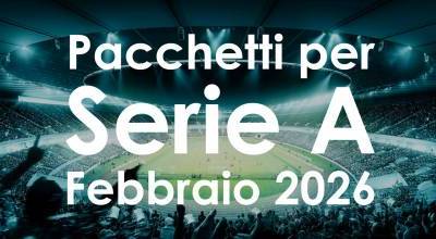 Biglietti per le partite più importanti della Serie A di febbraio su Esasport